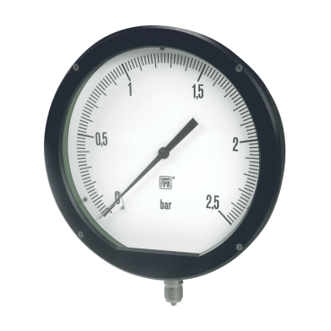 Nuova Fima Bourdon Tube Pressure Gauge Aluminium Case, MGS8 DN250